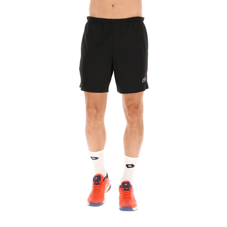 Short Lotto Squadra III 7 Hombre Negras | JU178837H0