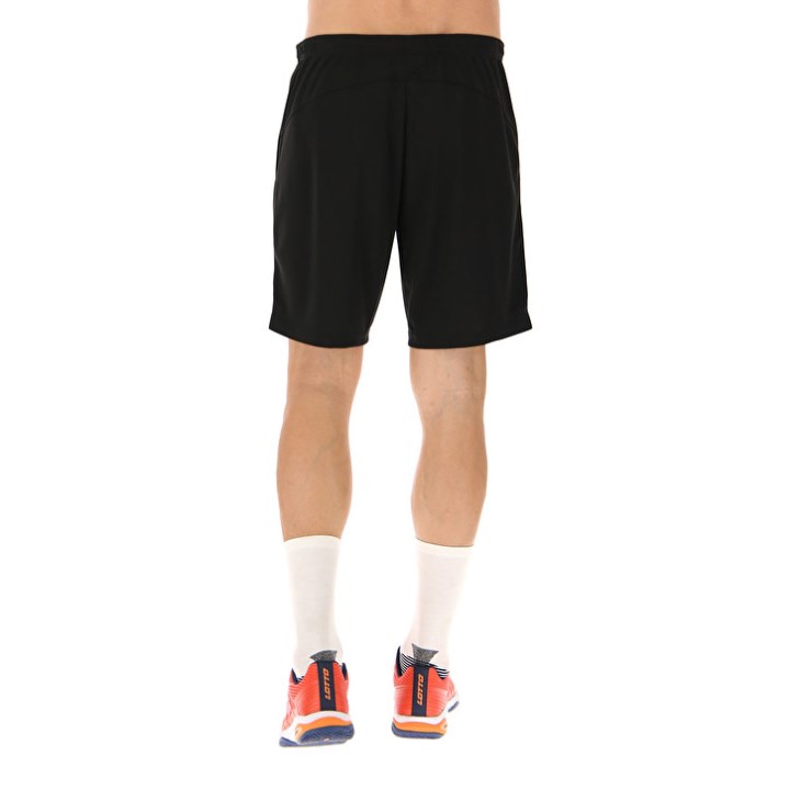 Short Lotto Squadra III 9 Hombre Negras | MJ976477Q1