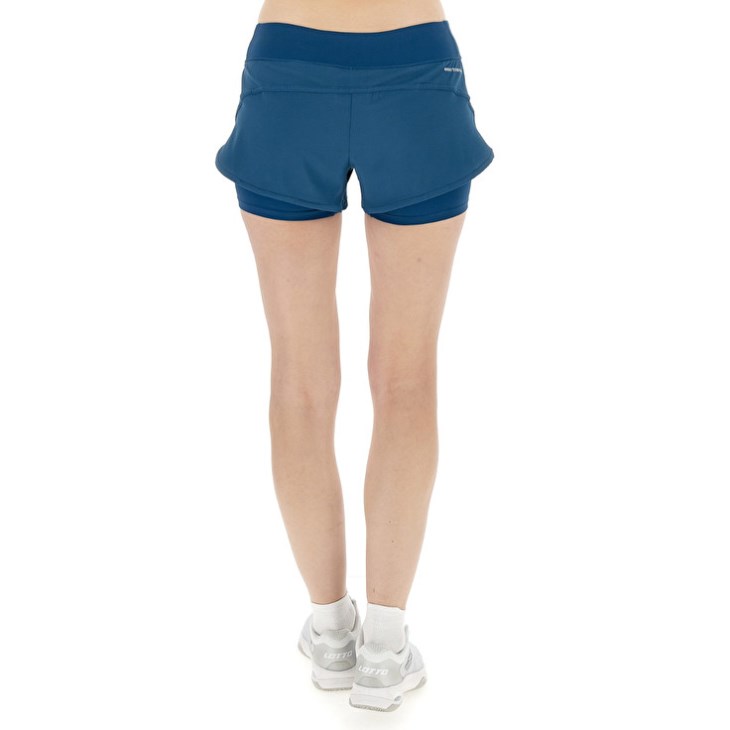 Short Lotto Tech W I D1 Mujer Turquesa | SF930643Q5