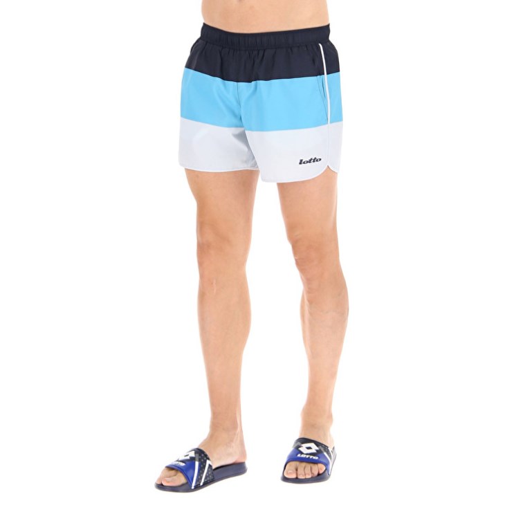 Short de Baño Lotto Beach Color Hombre Azules | JY490899S1