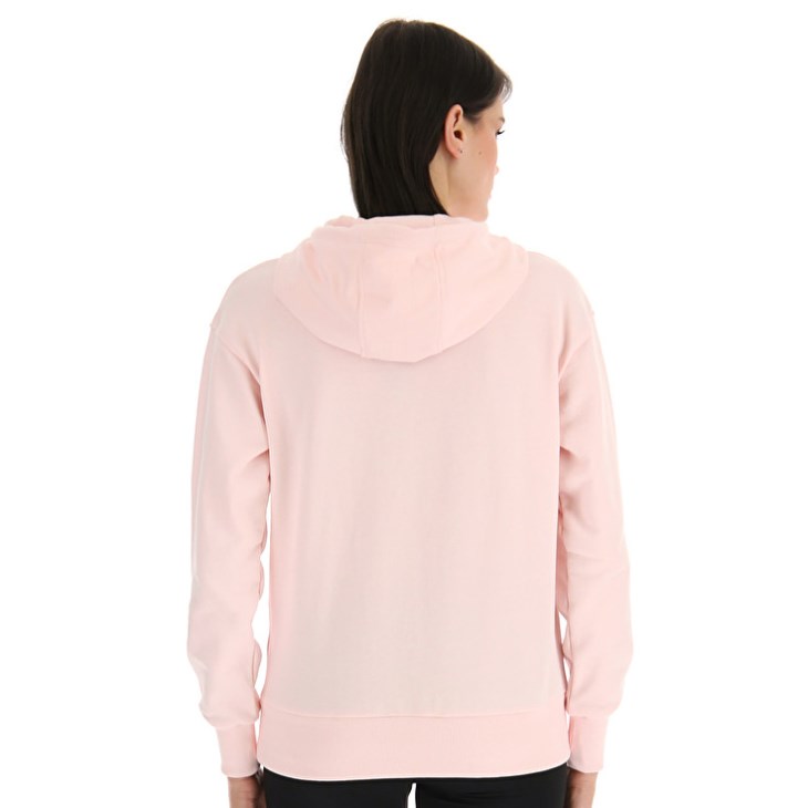 Sudadera con Capucha Lotto Smart W III Sweat HD Mujer Rosas | XW857565Y7