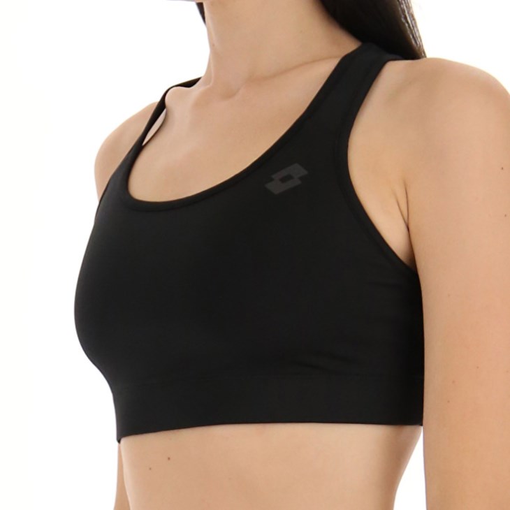 Tops Lotto MSP W Sports Mujer Negras | LF612011U3