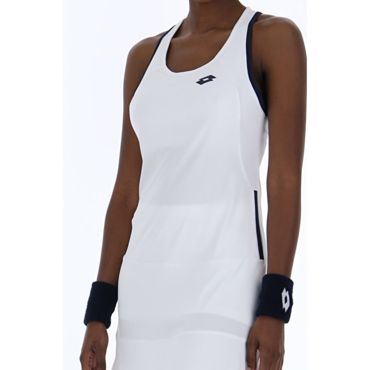 Vestido Lotto Squadra W II PL Mujer Blancas | EC471657D5