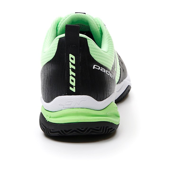 Zapatillas De Padel Lotto Superrapida 400 IV Hombre Negras Verde | FR187348N2