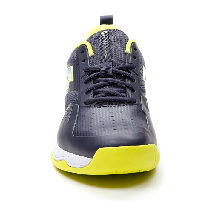 Zapatillas De Padel Lotto Superrapida 400 V Hombre Azules Amarillo Azul Marino | GD780218L6