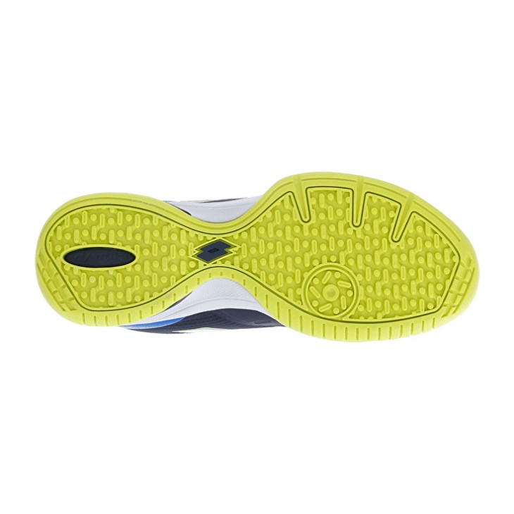 Zapatillas De Padel Lotto Superrapida 400 V Hombre Azules Amarillo Azul Marino | GD780218L6