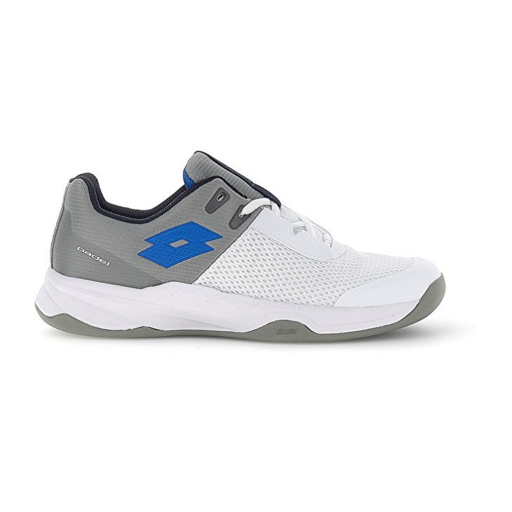 Zapatillas De Padel Lotto Superrapida 600 Hombre Gris Blancas | RC719041X3