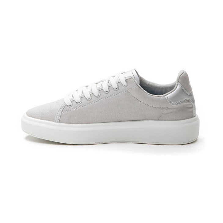 Zapatillas Deportivas Lotto 1973 AMF Bold Metal CVS W Mujer Plateadas | SH026502Z8