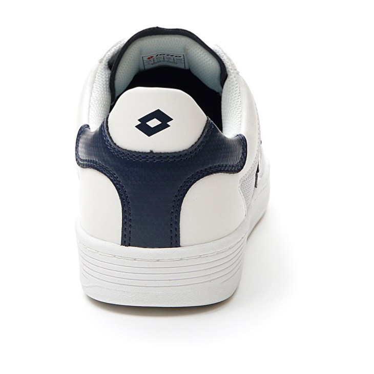 Zapatillas Deportivas Lotto 1973 AMF Evo VI NET Hombre Blancas Azules | ET622192H5