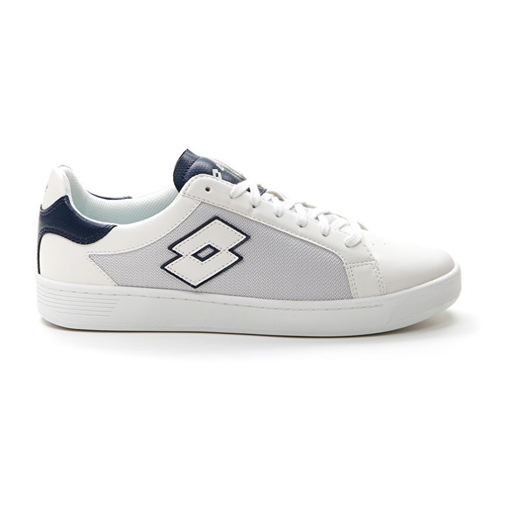 Zapatillas Deportivas Lotto 1973 AMF Evo VI NET Hombre Blancas Azules | ET622192H5
