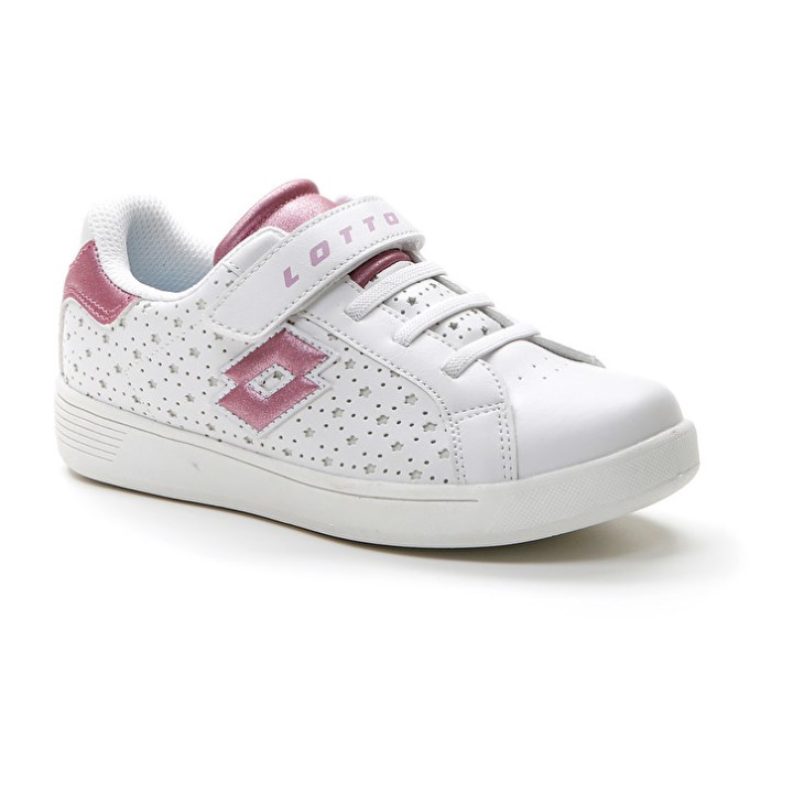 Zapatillas Deportivas Lotto 1973 AMF Evo VI Glitter CL S Niños Blancas | MU301430B3