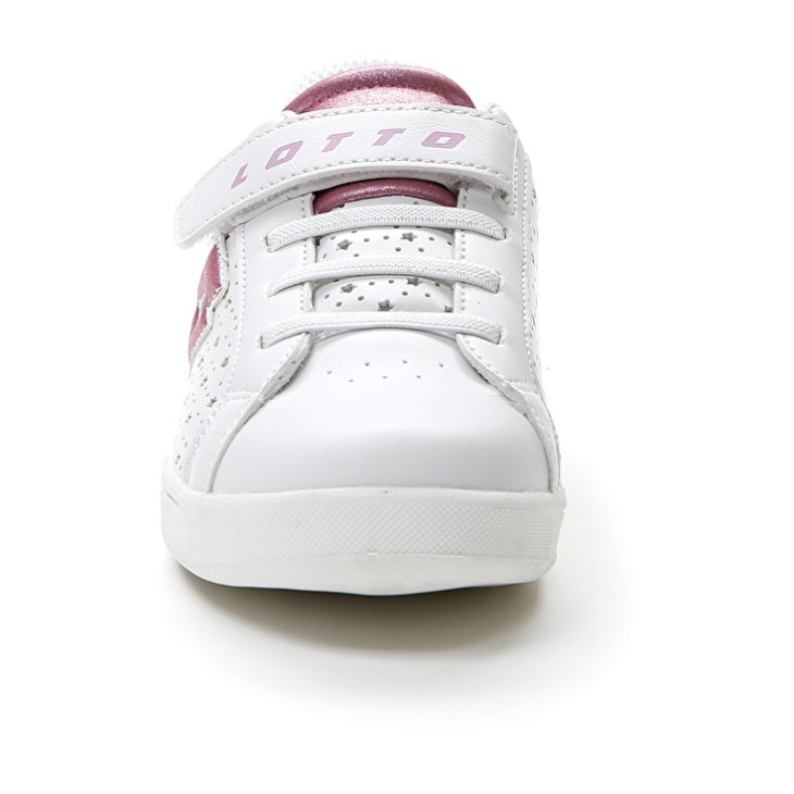Zapatillas Deportivas Lotto 1973 AMF Evo VI Glitter CL S Niños Blancas | MU301430B3