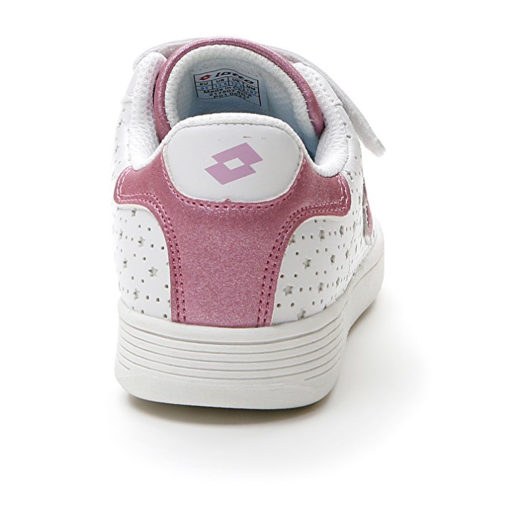 Zapatillas Deportivas Lotto 1973 AMF Evo VI Glitter CL S Niños Blancas | MU301430B3