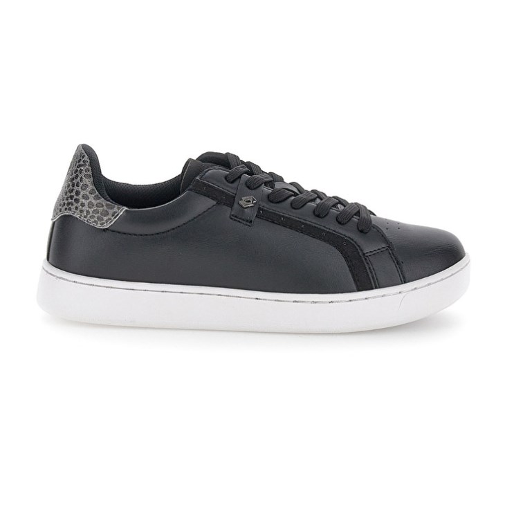 Zapatillas Deportivas Lotto Court '73 AMF W Mujer Negras | KZ695119O9