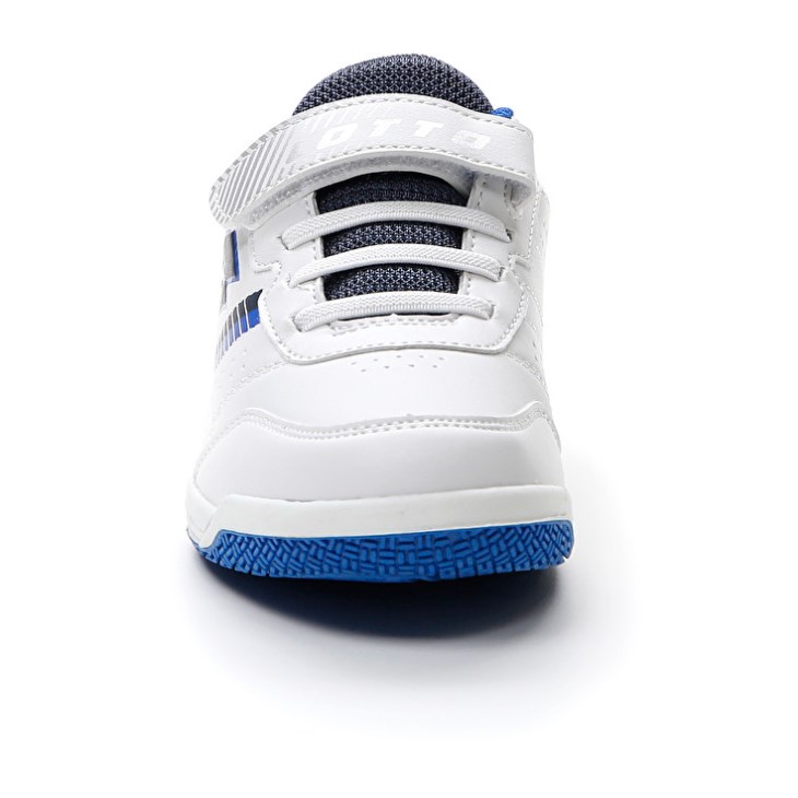 Zapatillas Deportivas Lotto Set Ace AMF XVIII CL S Niños Blancas Azules Azules | OD137793H1
