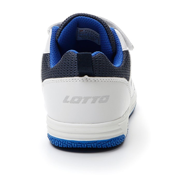 Zapatillas Deportivas Lotto Set Ace AMF XVIII CL S Niños Blancas Azules Azules | OD137793H1