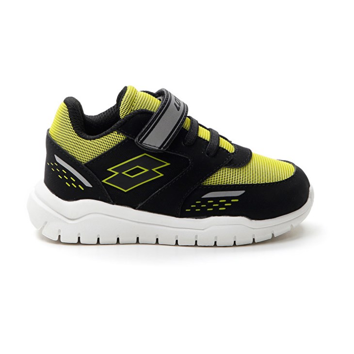 Zapatillas Deportivas Lotto Spacelite AMF 2 II INF S Niños Negras Verde | FV159555J0