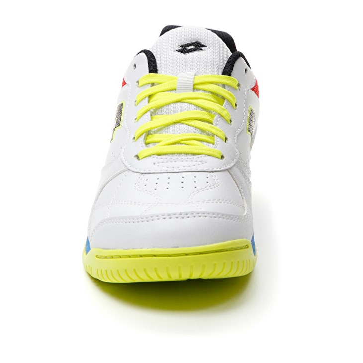 Zapatillas Fútbol Sala Lotto Tacto 300 VII ID Hombre Blancas Amarillo | CB493729S7