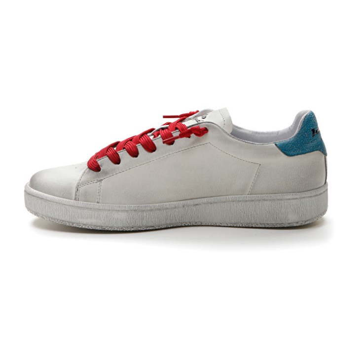 Zapatillas Lotto Autograph Legend Hombre Blancas Negras Azules | WE133793P5
