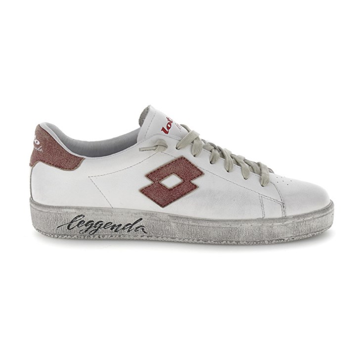 Zapatillas Lotto Autograph Legend PRT 2 Hombre Blancas | NU968466S2