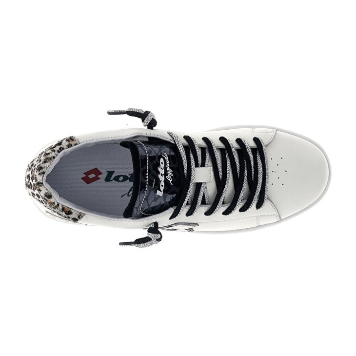 Zapatillas Lotto Autograph Leopard W Mujer Blancas Negras Marrones | LG614331F6