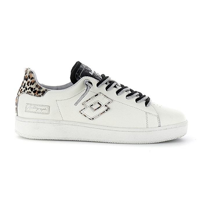 Zapatillas Lotto Autograph Leopard W Mujer Blancas Negras Marrones | LG614331F6
