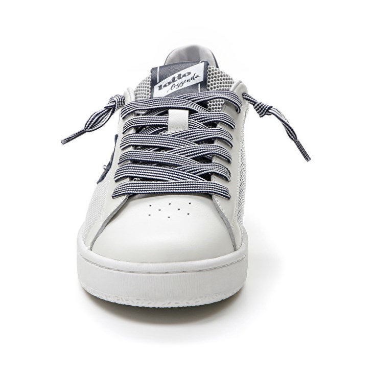 Zapatillas Lotto Autograph NET Hombre Blancas Azules | VR444754H6