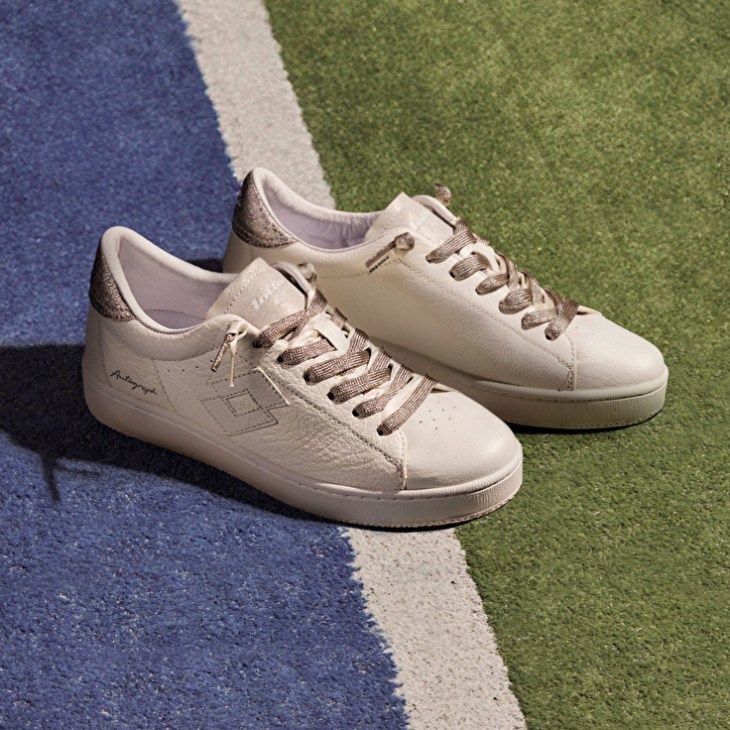 Zapatillas Lotto Autograph Pearl W Mujer Blancas Doradas | SL722472H6