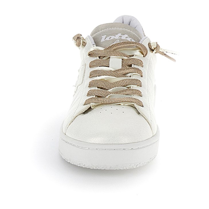 Zapatillas Lotto Autograph Pearl W Mujer Blancas Doradas | SL722472H6