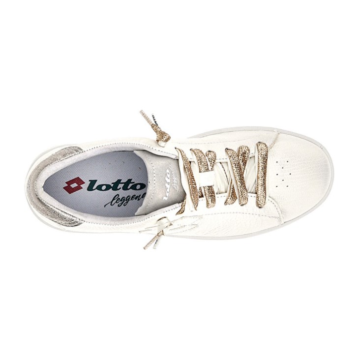 Zapatillas Lotto Autograph Pearl W Mujer Blancas Doradas | SL722472H6