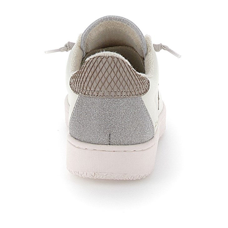 Zapatillas Lotto Autograph Suede W Mujer Blancas Plateadas | KK036973P7