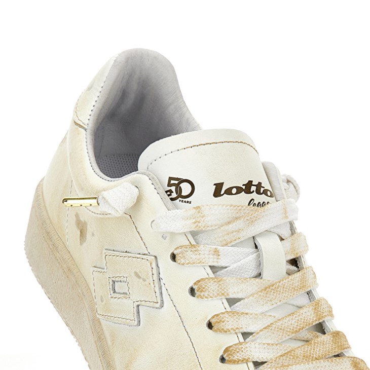 Zapatillas Lotto Autograph W 50 YRS Mujer Creme | RD878837U6