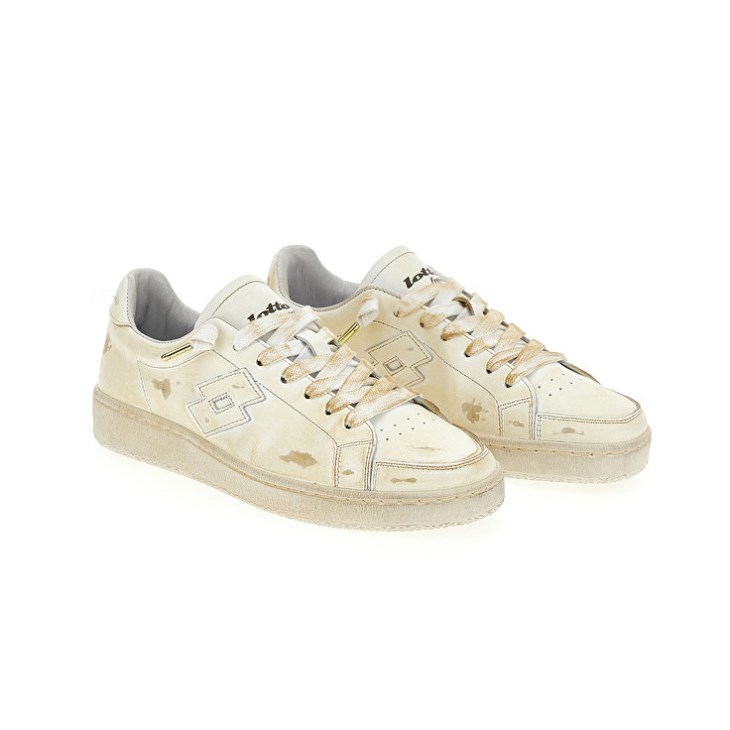 Zapatillas Lotto Autograph W 50 YRS Mujer Creme | RD878837U6