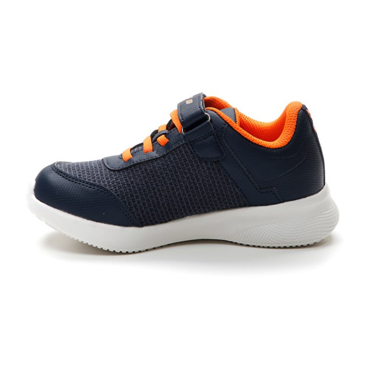 Zapatillas Lotto Evolite AMF III Mlg CL S Niños Azules Negras Naranjas | YY763526J6