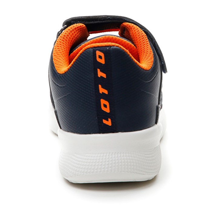 Zapatillas Lotto Evolite AMF III Mlg CL S Niños Azules Negras Naranjas | YY763526J6