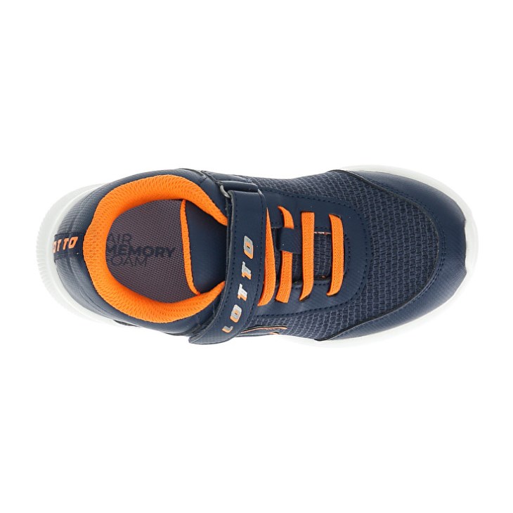 Zapatillas Lotto Evolite AMF III Mlg CL S Niños Azules Negras Naranjas | YY763526J6