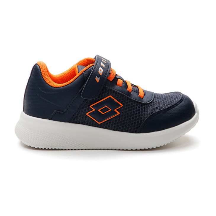 Zapatillas Lotto Evolite AMF III Mlg CL S Niños Azules Negras Naranjas | YY763526J6