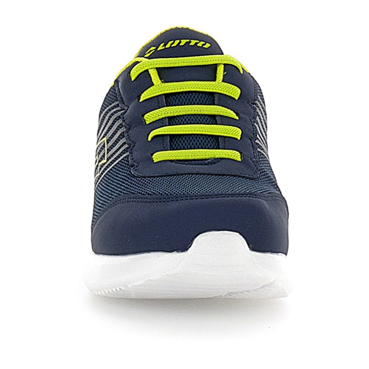 Zapatillas Lotto Evolite AMF VI JR Niños Azules Verde Gris | XW791759X3