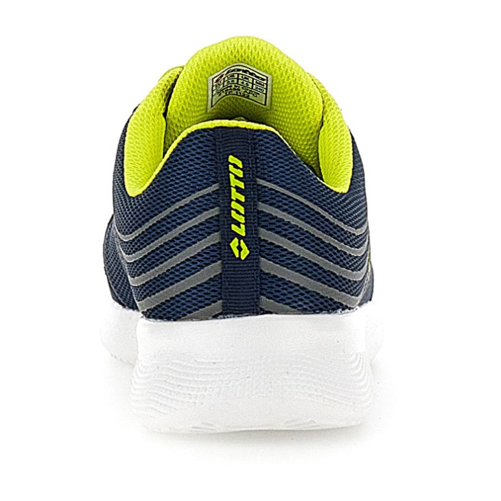 Zapatillas Lotto Evolite AMF VI JR Niños Azules Verde Gris | XW791759X3