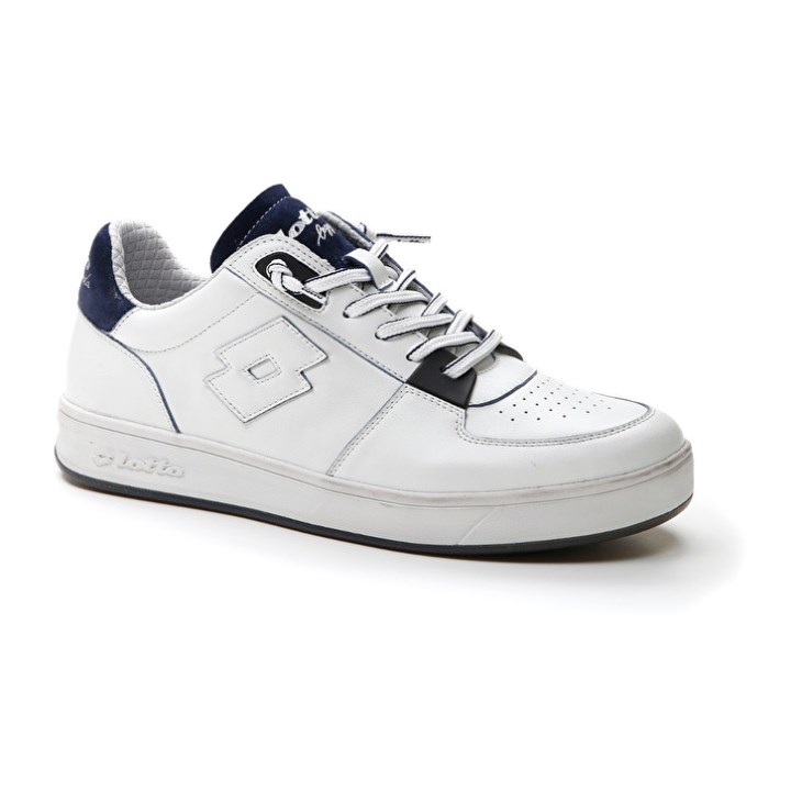 Zapatillas Lotto Signature Edge Hombre Blancas Azules | WL734493V6