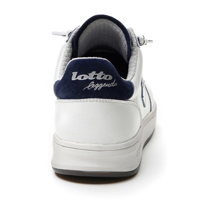 Zapatillas Lotto Signature Edge Hombre Blancas Azules | WL734493V6