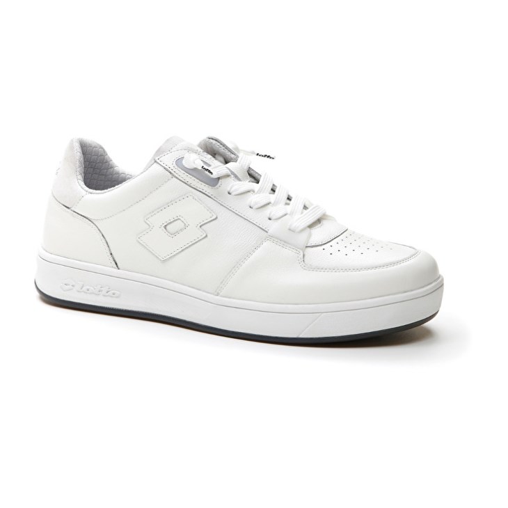 Zapatillas Lotto Signature Low Hombre Blancas | UN263676T6
