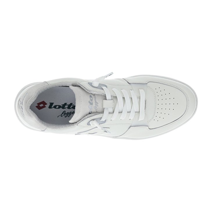 Zapatillas Lotto Signature Low Hombre Blancas | UN263676T6