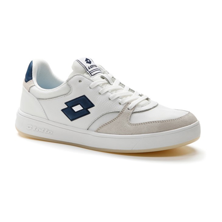 Zapatillas Lotto Sk-b 360 AMF Hombre Blancas Azules | ZC107430X3