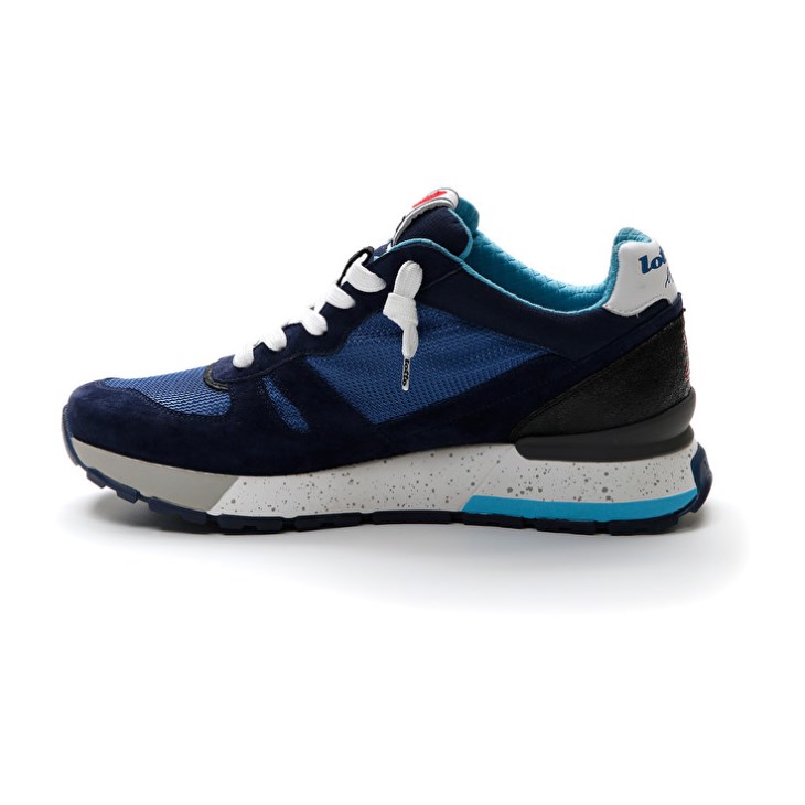 Zapatillas Lotto Tokyo Shibuya NET Hombre Azules Negras Azules | JO672487S3