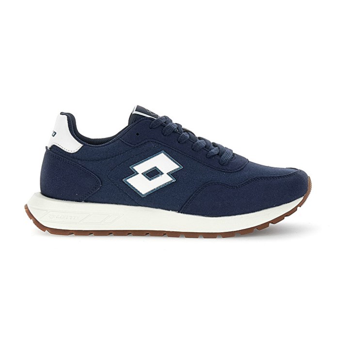 Zapatillas Lotto Trainer 2000 AMF CVS Hombre Azules Blancas | QH082768N8