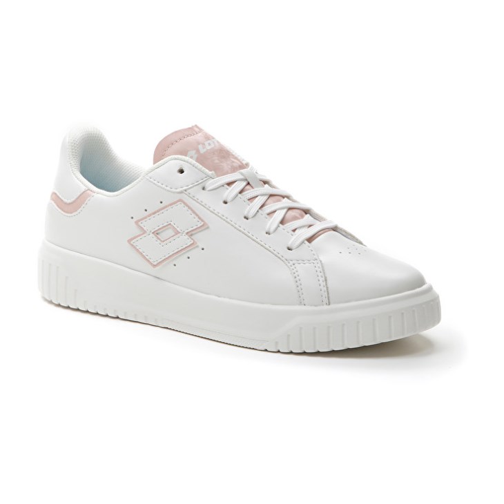 Zapatillas Lotto Venus AMF III Liquid W Mujer Blancas Coral Claro | BU645684V8