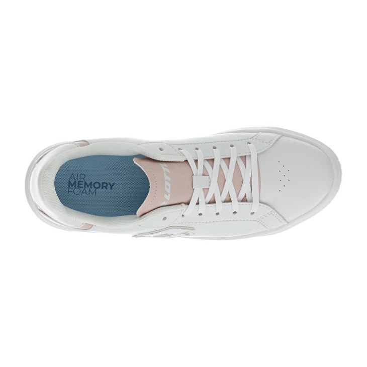 Zapatillas Lotto Venus AMF III Liquid W Mujer Blancas Coral Claro | BU645684V8