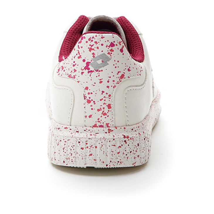 Zapatillas Lotto Venus AMF III PRT CL Niños Blancas Rojas | UI495479N7