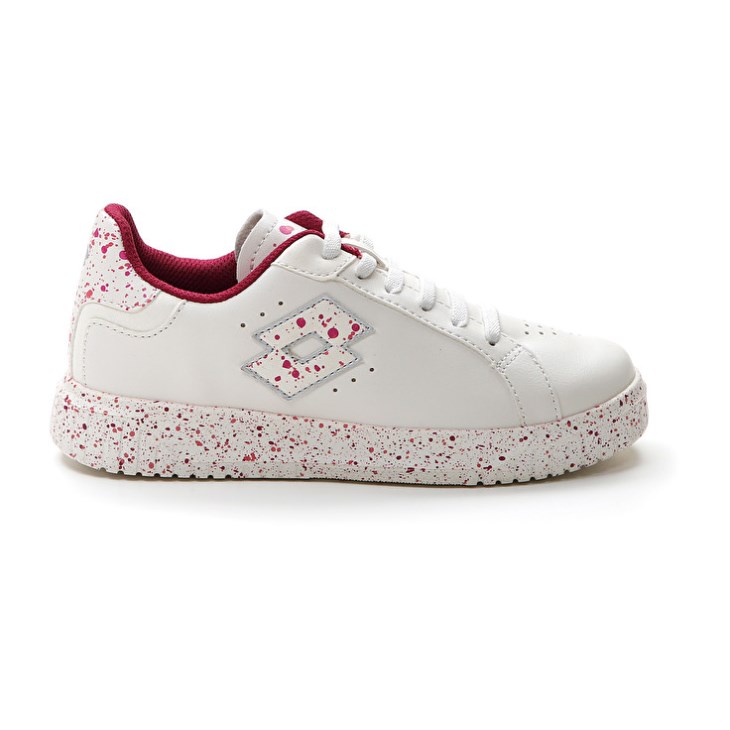 Zapatillas Lotto Venus AMF III PRT CL Niños Blancas Rojas | UI495479N7